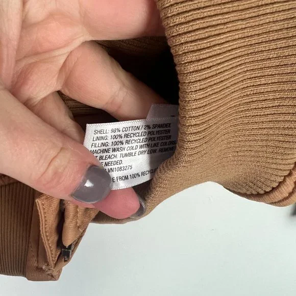 NWT Universal Thread Quilted Utility Jacket Tan Plus Size XXL NEW - Picture 6 of 14